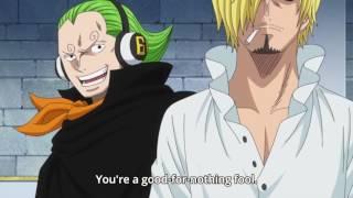 Sanji vs Yonji (His Brother)   One Piece 792