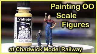 Painting OO scale figures at Chadwick Model Railway | 239.