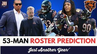 Bears 53-Man Roster FINAL PREDICTION; Biggest Cuts, Who Earned It, and More!