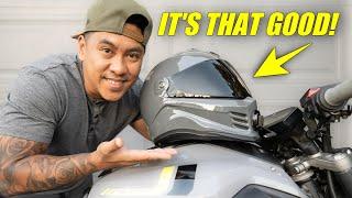 THE BEST CHEAP MOTORCYCLE HELMET!