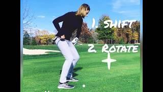 GOLF SWING SEQUENCE DRILL with Erika Larkin