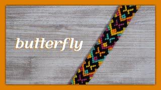 Butterfly Friendship Bracelet Tutorial