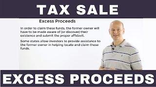 Tax Sale Excess Proceeds