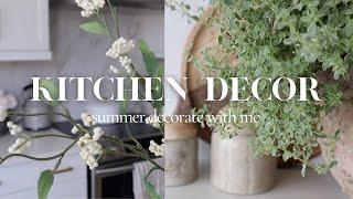 Summer Decorate with me 2023 | kitchen decorating ideas 2023