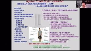 AgeLOC 商机 抗衰老科技 Youth 刘菲醫生主讲