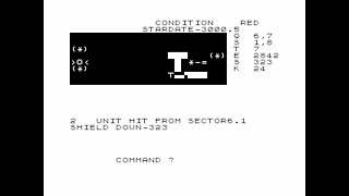 Startrek (Macronics) for the ZX81