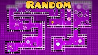 I Built A RANDOMLY GENERATED LEVEL! (Geometry Dash)