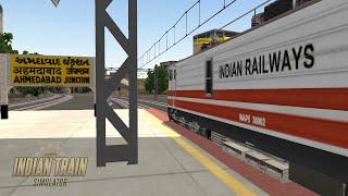 AHMADABAD To MUMBAI Full Jonney Hamsafar express train | Indian train simulator 2024 gameplay