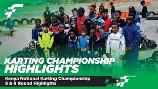 Kenya National Karting Championship 2023. Round 5 & 6 Highlights #karting