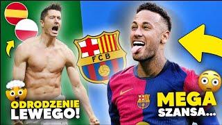 tego jeszcze nie było... Neymar WALCZY o POWRÓT do FC BARCELONY! ODRODZENIE Lewego...