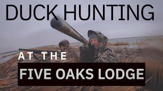 DUCK HUNTING at the FIVE OAKS LODGE with MARK GREGSTON