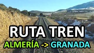 Cab Ride - Rail View Tren de Almeria a Granada