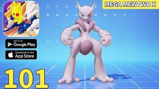 Mega Mewtwo X New All Rounder Gameplay | Pokemon Unite