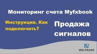 Подключение счета Велтрейд (Weltrade) к мониторингу Myfxbook. Копирование сигналов Форекс. Отзывы