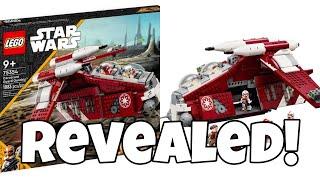 LEGO STAR WARS CORUSCANT GUNSHIP REVEALED! | Lego Star Wars | Lego Star Wars News | Lego 2023