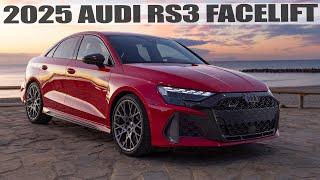 FIRST DRIVE! 2025 AUDI RS3 SEDAN FACELIFT 8Y.5 - ONE OF THE BEST RS CARS EVER!! - In detail