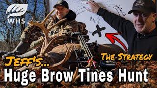 Morning Archery Rut Hunt For A Cruising Big Buck| Jeff Sturgis