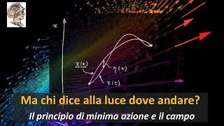 Ma chi dice alla luce dove andare?  Il principio di minima azione e i campi di Feynman