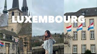 A day in LUXEMBOURG   | day trip from Brussels to Luxembourg city | Travel diary 2️⃣