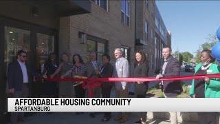 New affordable apartments open on Spartanburg's northside