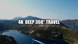  Deep House Drone 4K Footage  Sivota, Lefkada Greece