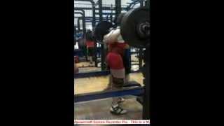 James Windham 505 Pounds Squat Single