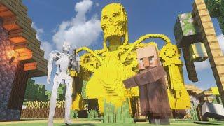 TERMINATOR Attacks Realistic MINECRAFT Village in TEARDOWN