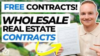 Wholesale Real Estate Contracts: How To Fill Out (FREE CONTRACTS)!