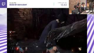 Dead by Daylight - Dev gets teabagged and called a noob on stream