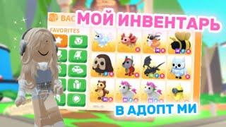 МОЙ ИНВЕНТАРЬ В АДОПТ МИ В 2024 ГОДУ!КАК ПОМЕНЯЛСЯ?#adoptme #адоптми #adoptmepets