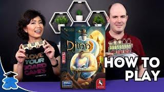 Djinn - How to Play. Capture the trouble maker djinns and save the village!