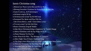 christmas song mix 2023 (karen)