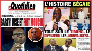 Revue de presse Mame Khalifa Jeudi 24 octobre 2024