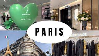 Vlog Magasin Printemps à Paris - Boulevard Haussmann Avril 2022 A day in Paris !