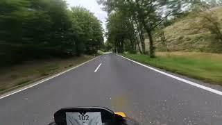 Street Triple 765 RS / Few Corners / Raw Sound (windy)