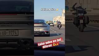 Only in Italy  Italian Police are just different! ️ 