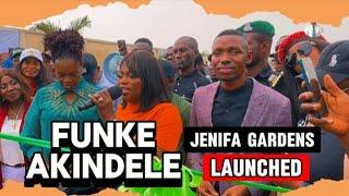 FUNKE AKINDELE Launched JENIFA GARDENS Alongside PETER TWINNET | Eleko Beach Road Lekki Lagos