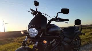 Vulcan s Puig New Gen Sport windshield and Cool Wind turbines