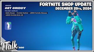 GET GRIDDY IS BACK! Fortnite Item Shop [December 29th, 2024] (Fortnite Chapter 6)