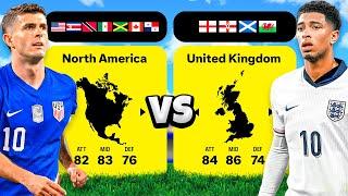 North America vs. United Kingdom!