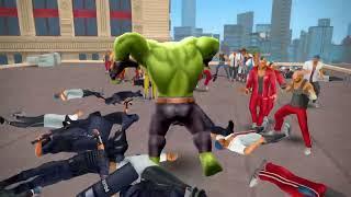 Spider Fighter Mobile Action Game 090 HulkJumpingGameplay60sec 16x9