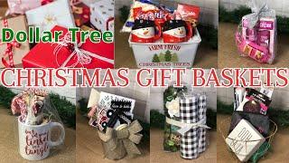 DOLLAR TREE CHRISTMAS GIFT BASKETS | High end gift ideas 2020 | DIY Christmas Gifts