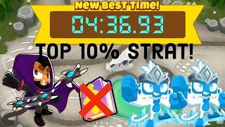 Btd6 Race Hindered Start in 4:36.93 Easy Top 10% Strat! (No Monkey knowledge)