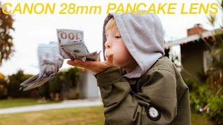 CANONS FIRST RF PANCAKE LENS review