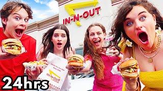 EATING EVERY USA FAST FOOD for 24hrs w/Norris Nuts