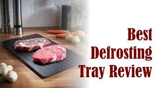 Best Defrosting Tray Review - Meat Defroster Plate Miracle Thaw Mat Thawing Board