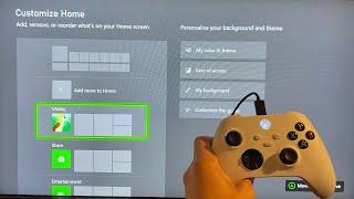 Xbox Series X/S: How to Customize & Reorder Home Screen Tutorial! (For Beginners) 2025