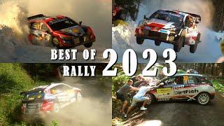 BEST of RALLY 2023 | Top Action WRC ERC & other by GRBrally  RAW ENGINE SOUND