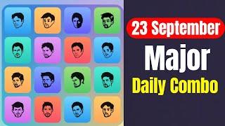 Major Daily Combo Puzzle Durov | 23 September Major Daily Combo | Major Airdrop | Puzzle Durov