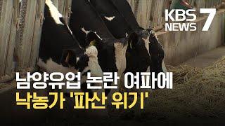 남양유업 청문회 임박…낙농가 비상 / KBS 2021.05.19.